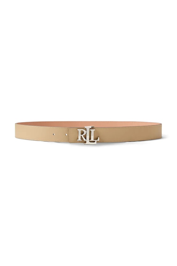 Lauren Ralph Lauren двосторонній ремінь жіночий шкіряний 412908984 рожевий SS26
