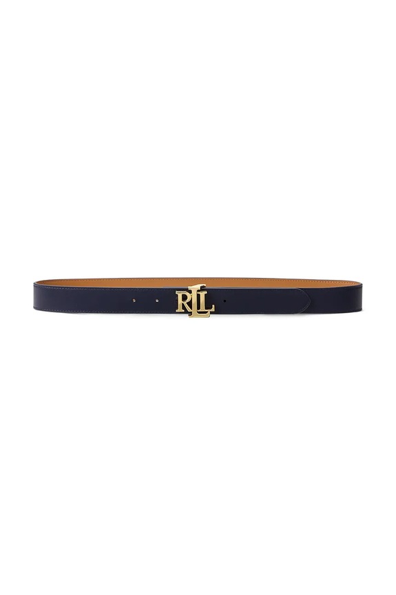Lauren Ralph Lauren curea reversibilă pentru femei din piele 412908984 maro SS26