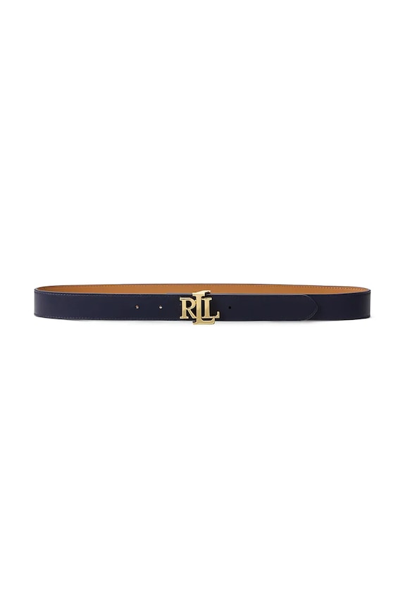Lauren Ralph Lauren curea reversibilă pentru femei din piele 412908984 maro SS26