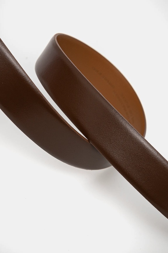 Kožni remen BOSS Erman-L_Sz35 50491834 smeđa SS26