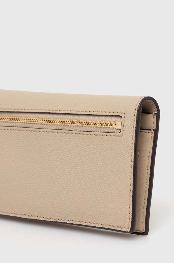 Lauren Ralph Lauren portofel de damă din piele 432802917 bej SS26