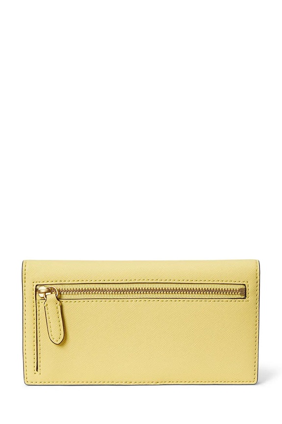 Lauren Ralph Lauren Πορτοφόλι γυναικείο δερμάτινο 432802917 κίτρινο SS26