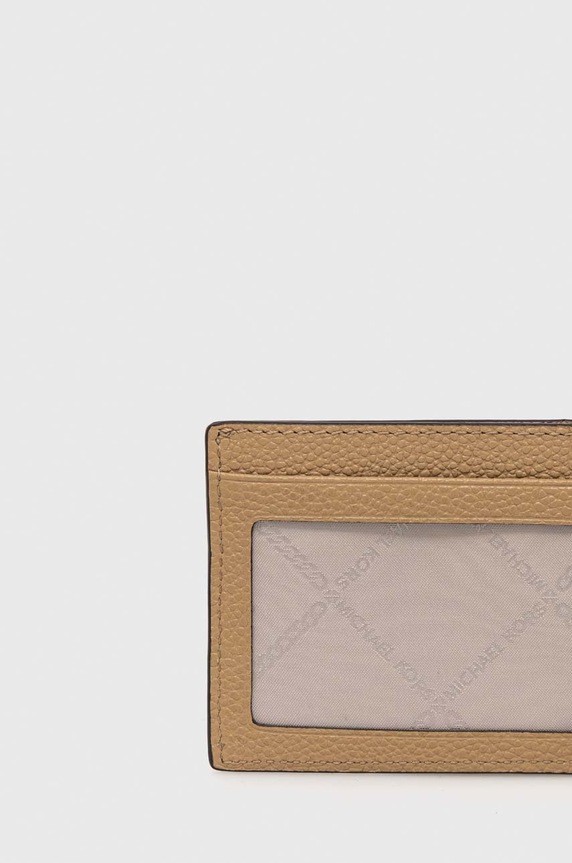 MICHAEL Michael Kors etui na karty skórzane brązowy 34R3ST9D5L