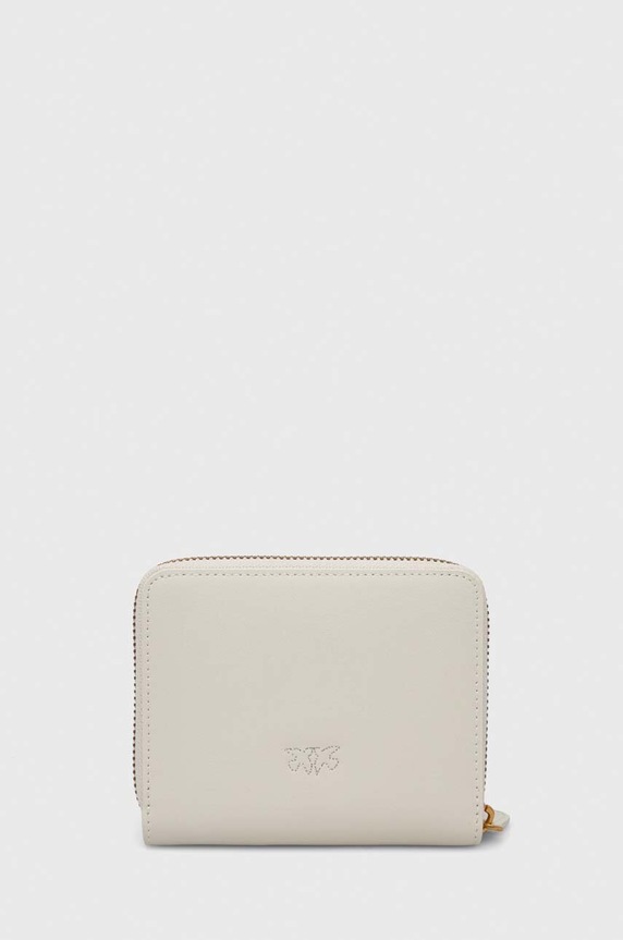 Кожаный кошелек Pinko 100249.A0F1 бежевый AA00