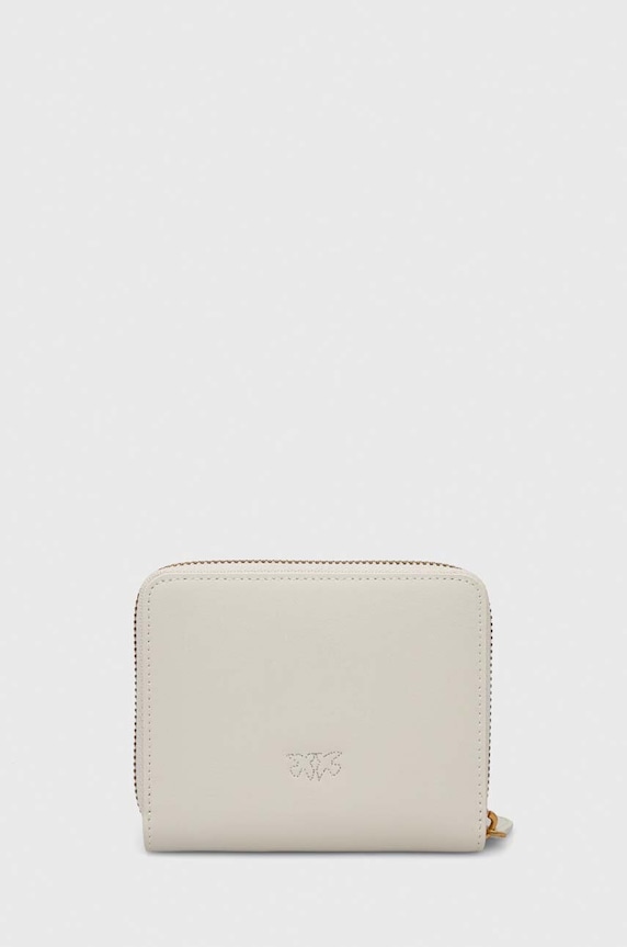 Кожаный кошелек Pinko 100249.A0F1 бежевый AA00