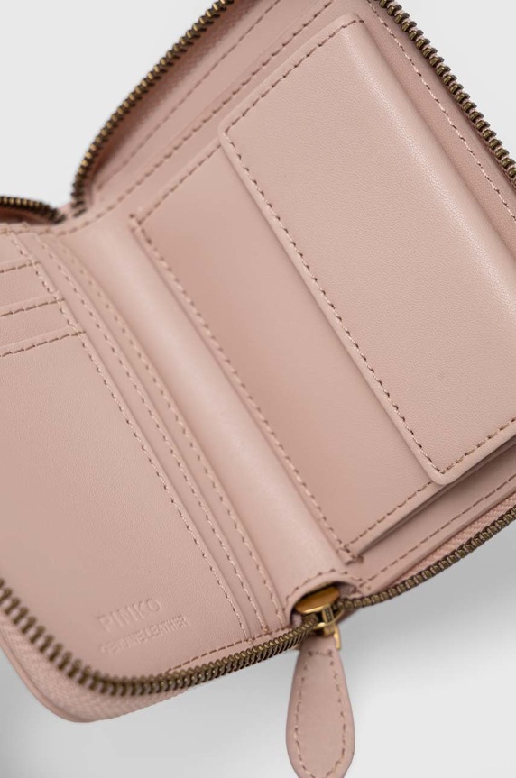 Accessori Pinko portafoglio in pelle 100249.A0F1 rosa
