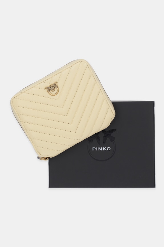 Pinko bőr pénztárca 100249.A0GK bézs