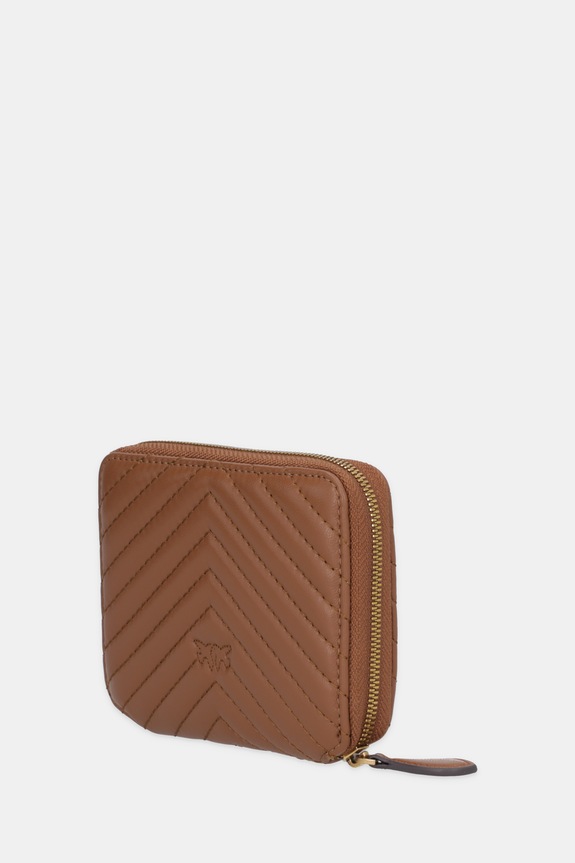 Pinko portofel de piele 100249.A0GK maro AA00