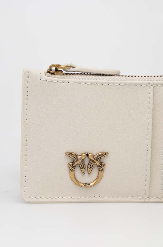 Accessori Pinko portafoglio in pelle 100251.A0GK beige