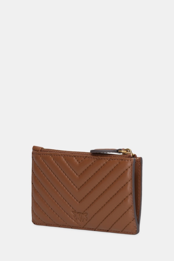 Pinko bőr pénztárca 100251.A0GK barna NC00