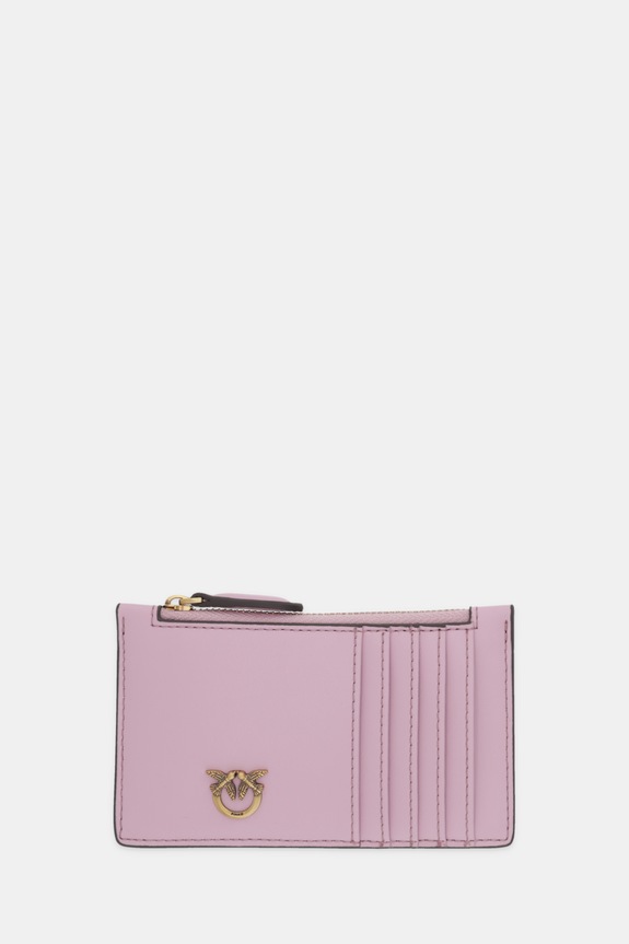 Pinko portofel de piele roz 100251.A0F1