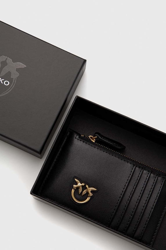 Accessori Pinko portafoglio in pelle 100251.A0F1 nero