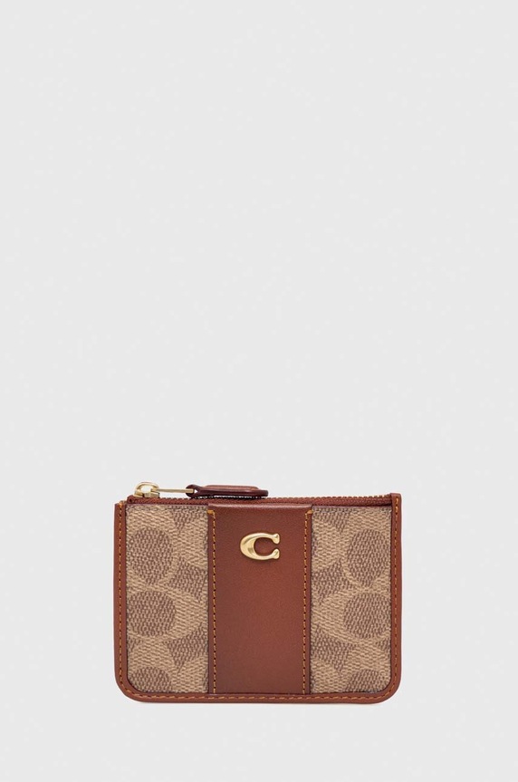 Coach portofel maro CI185
