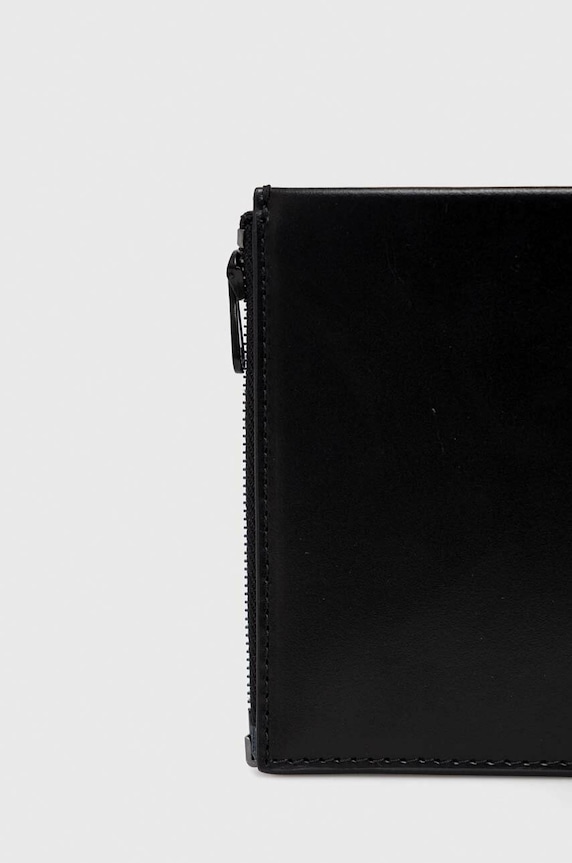Kožená peněženka Calvin Klein černá K50K510300.PPYX