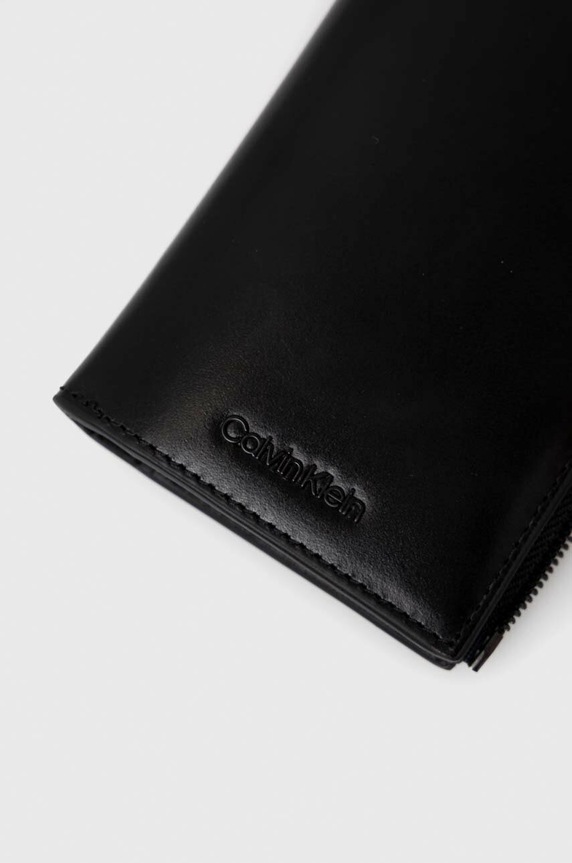 Kožená peněženka Calvin Klein K50K510300.PPYX