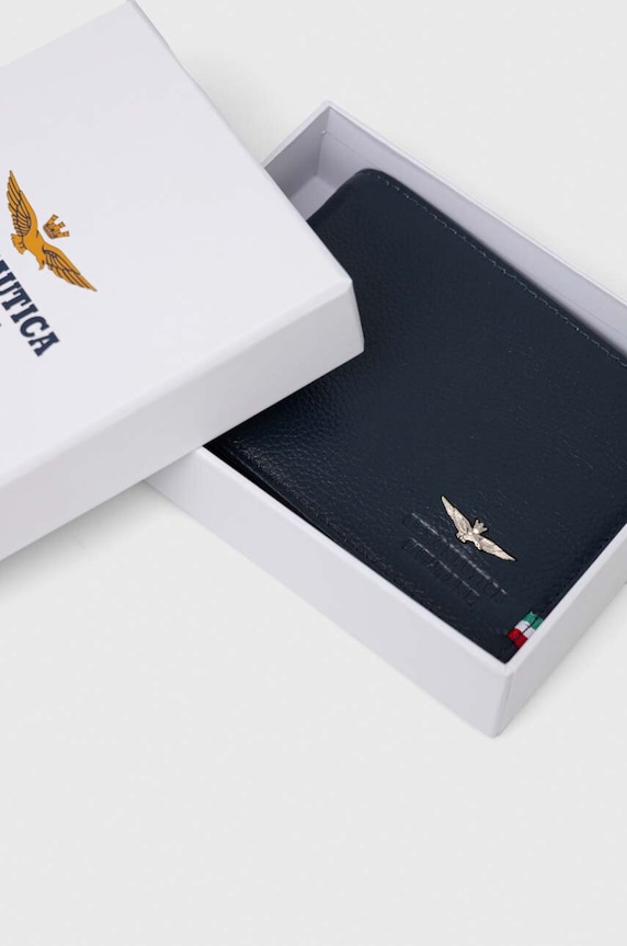 Δερμάτινο πορτοφόλι Aeronautica Militare AM104