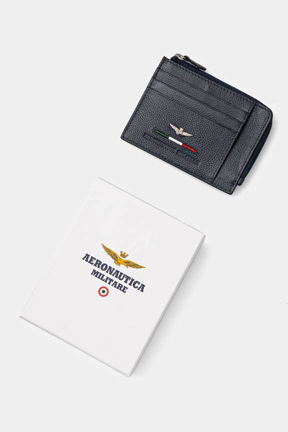 Doplňky Peněženka Aeronautica Militare AM153 námořnická modř