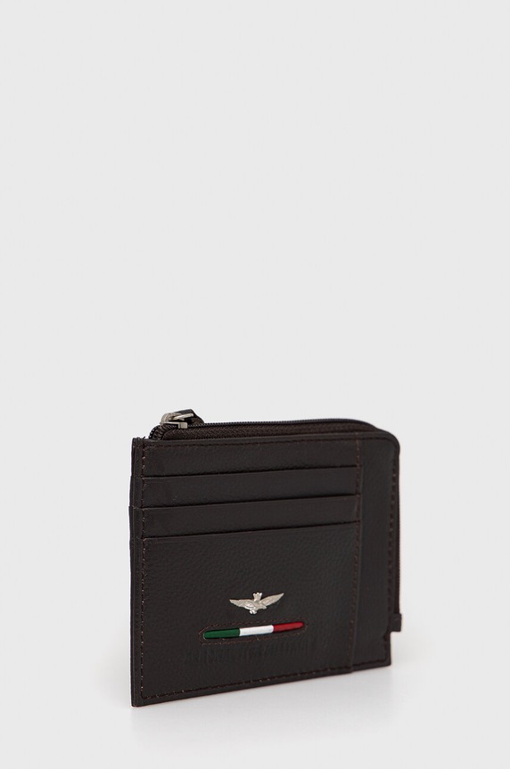 Aeronautica Militare portofel AM153 maro SS23