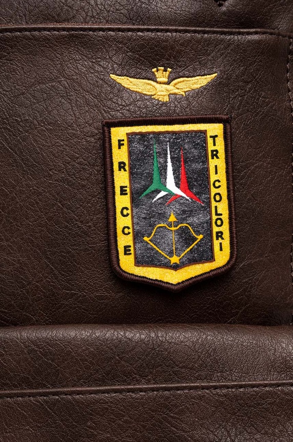 Doplnky Ruksak Aeronautica Militare AM476 hnedá