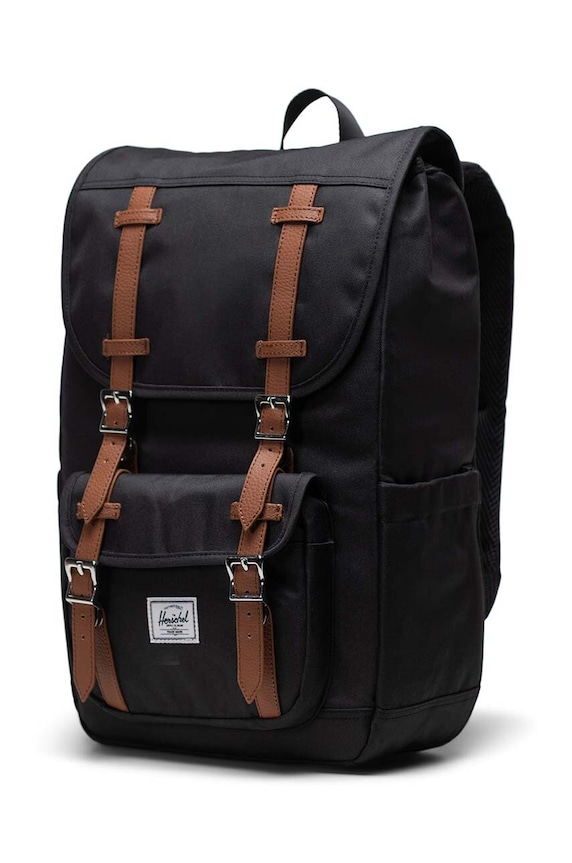 Аксессуары Рюкзак Herschel 11391-00001-OS Little America Mid Backpack America™ 11391.00001.OS чёрный