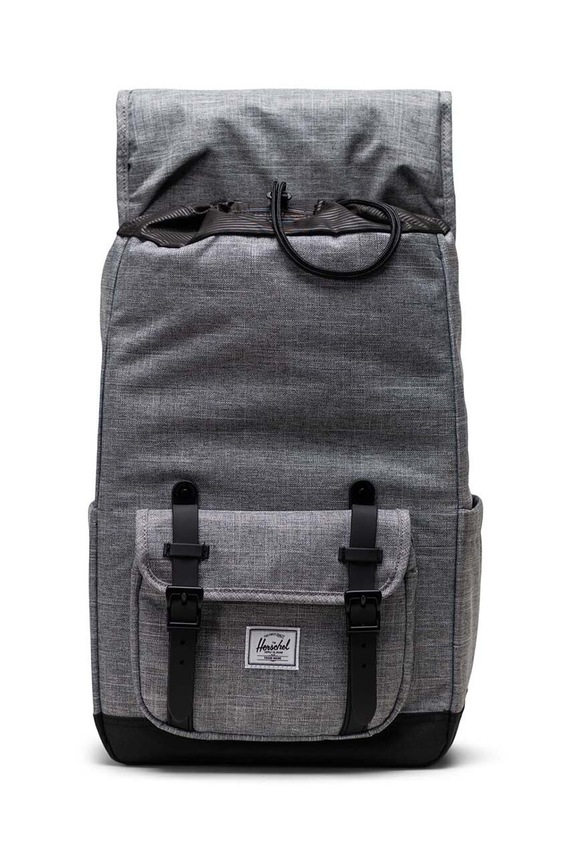 Σακίδιο πλάτης Herschel 11391-00919-OS Little America Mid Backpack 11391.00919.OS γκρί SS25