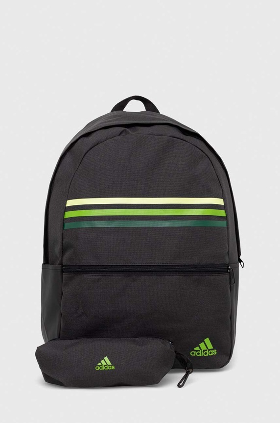 adidas plecak Essentials wzorzyste czarny HY0743