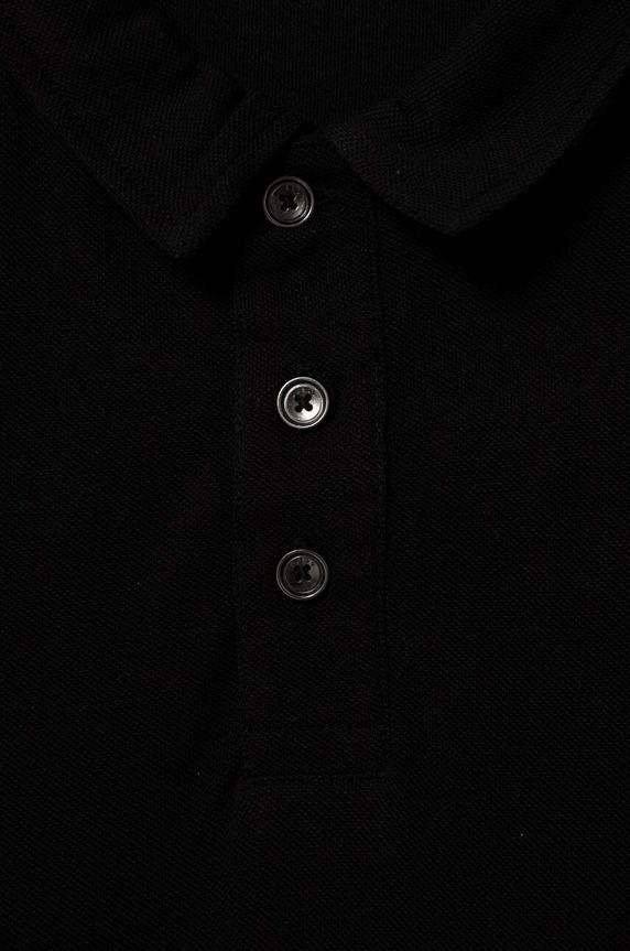 Αγορίστικα Παιδικά βαμβακερά μπλουζάκια πόλο Guess L2GP02.KAPY0.PPYX μαύρο