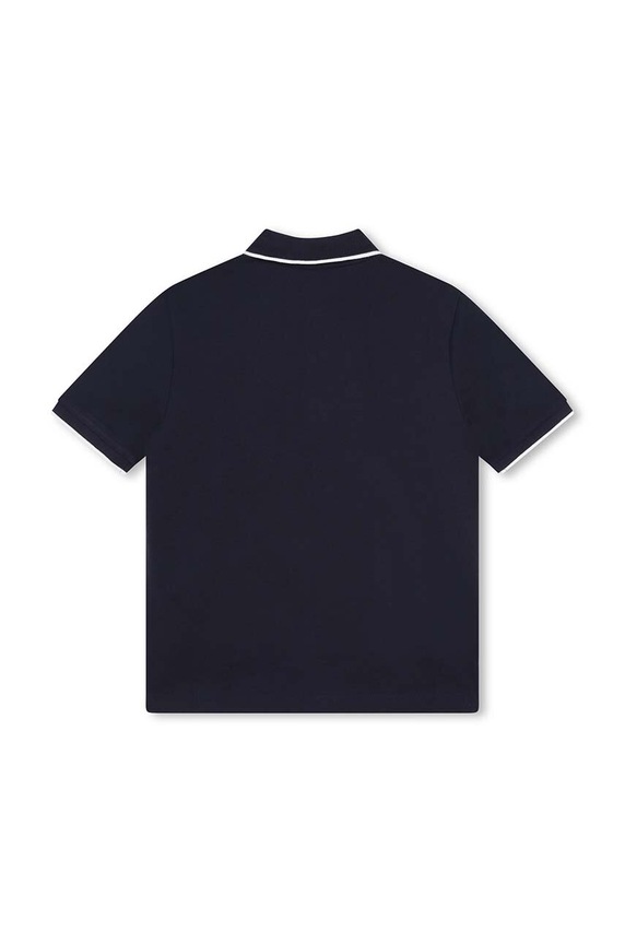 BOSS polo in lana bambino/a J25P26.162.174 blu navy AA00