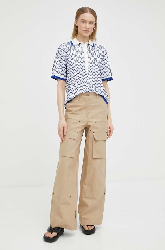 Remain sweter 500220403 niebieski SS23