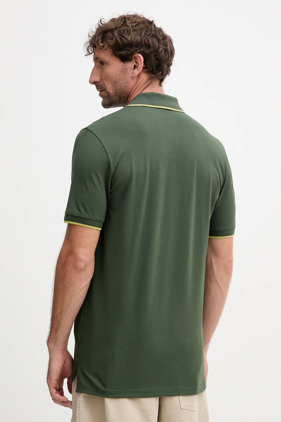 Polo tričko HUGO Dinoso222 50467344 zelená SS26