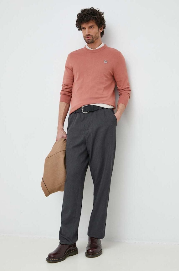 Πόλο Calvin Klein K10K111196.PPYX μπεζ AA00