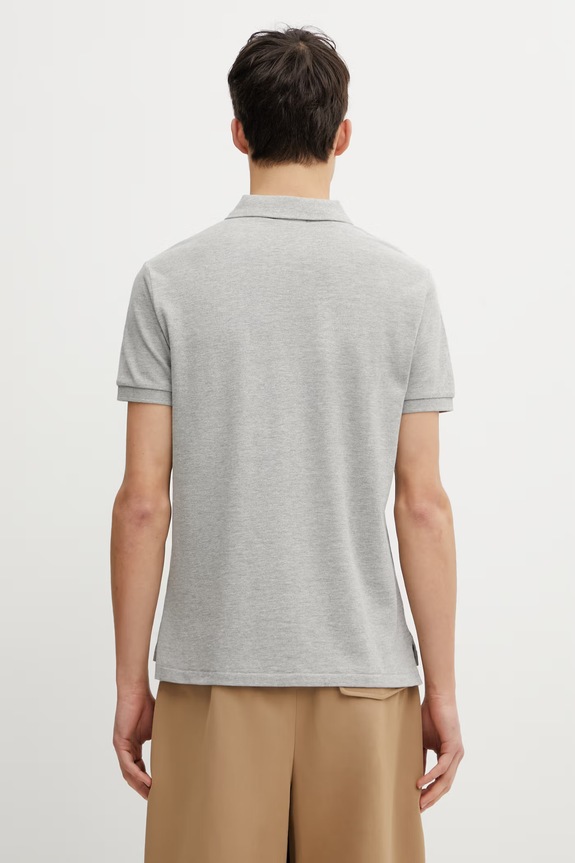 Одежда Хлопковое поло Polo Ralph Lauren 710782592 серый