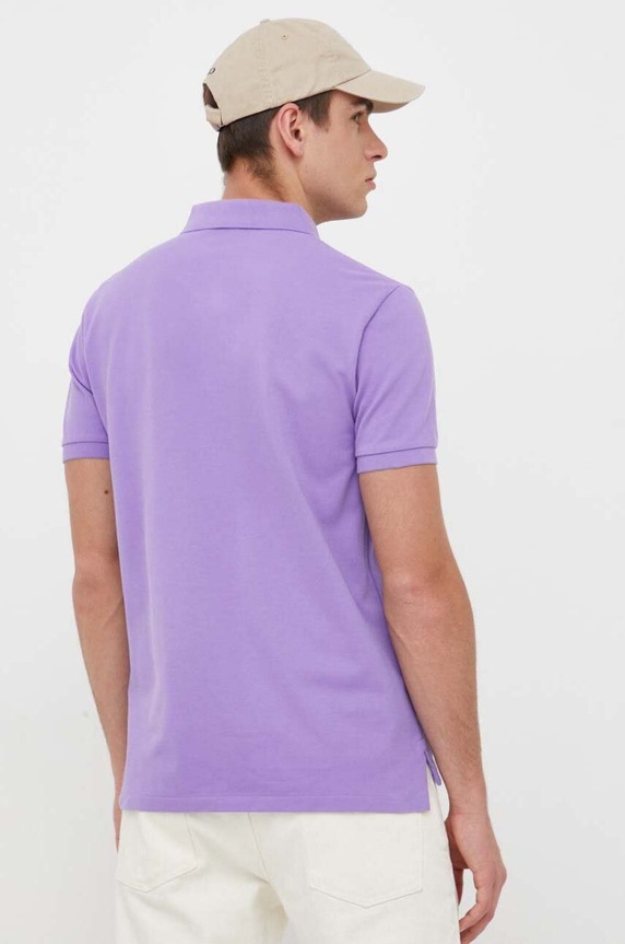Abbigliamento Polo Ralph Lauren polo in cotone 710782592 violetto
