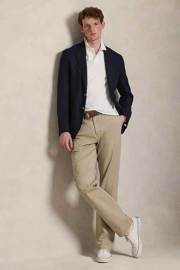 Oblečenie Bavlnené polo tričko Polo Ralph Lauren 710842621 biela