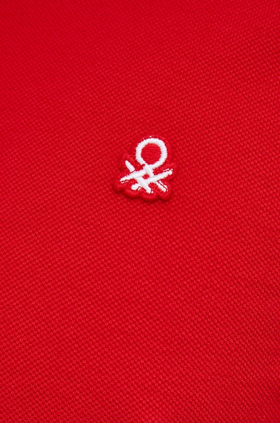 United Colors of Benetton polo de bumbac rosu 3089J3179.015.