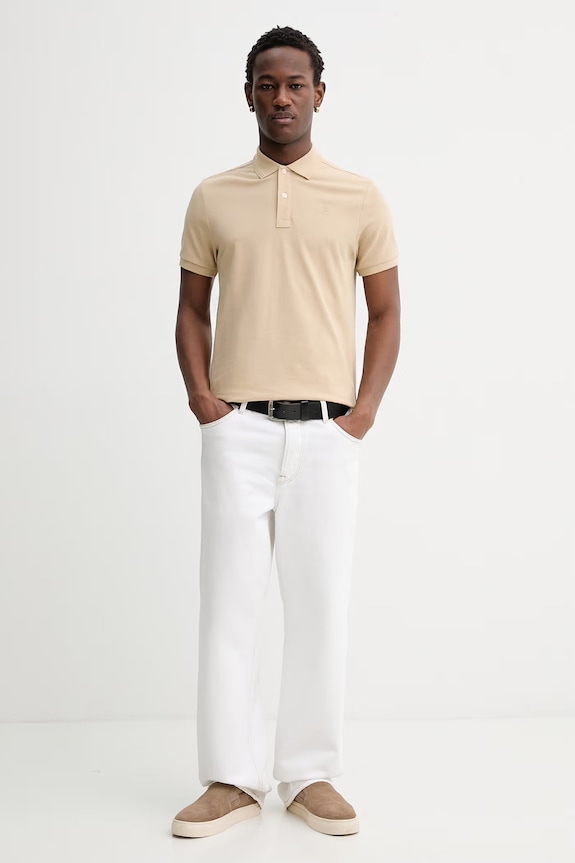 Πόλο G-Star Raw D11595.5864 μπεζ AA00