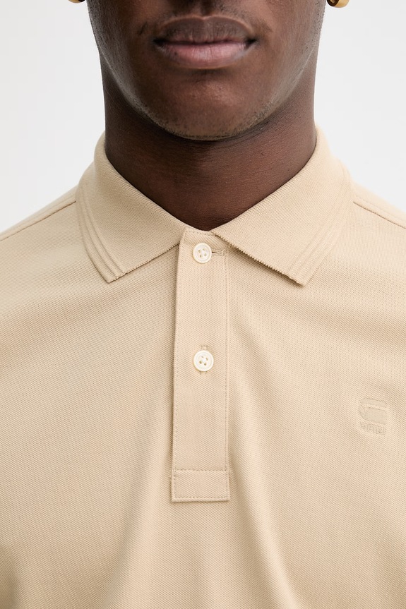 Πόλο G-Star Raw D11595.5864 μπεζ
