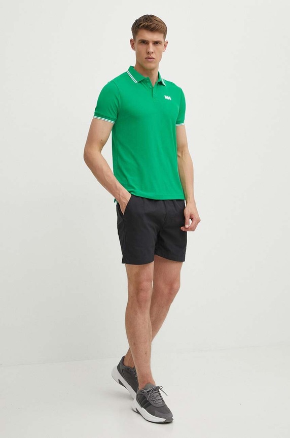 Πόλο Helly Hansen 34068 πράσινο SS26