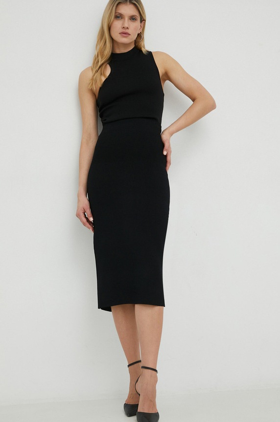 Odzież Victoria Beckham spódnica 1222KSK003600A czarny
