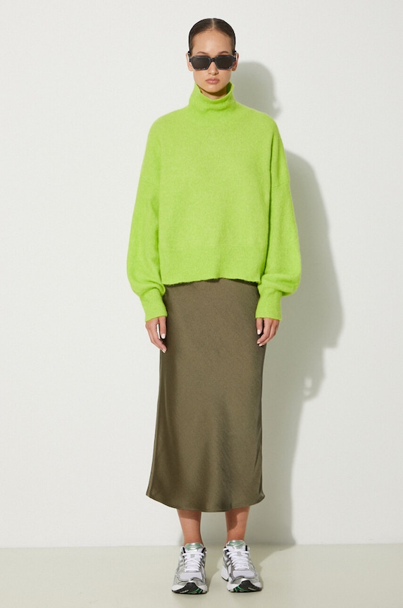 Samsoe Samsoe gonna AGNETA F22300195 verde AW24