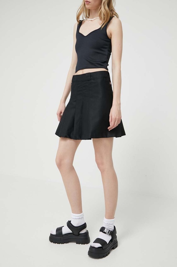 Φούστα Dickies casual μαύρο DK0A4Y1SBLK1