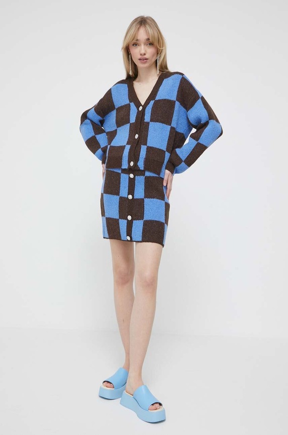 Stine Goya spódnica z domieszką wełny SG4815 multicolor SS23