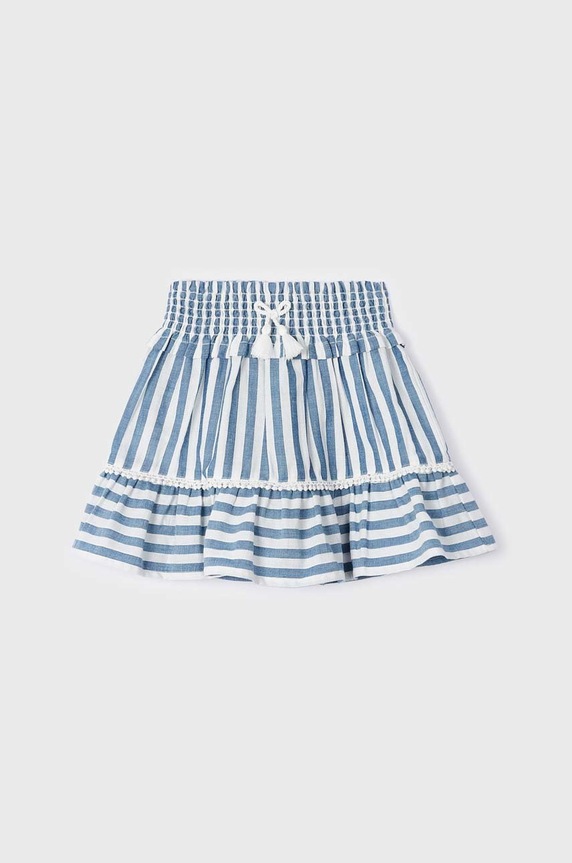 Mayoral fusta din bumbac pentru copii 3903.6F.MINI.PPYX bej SS23