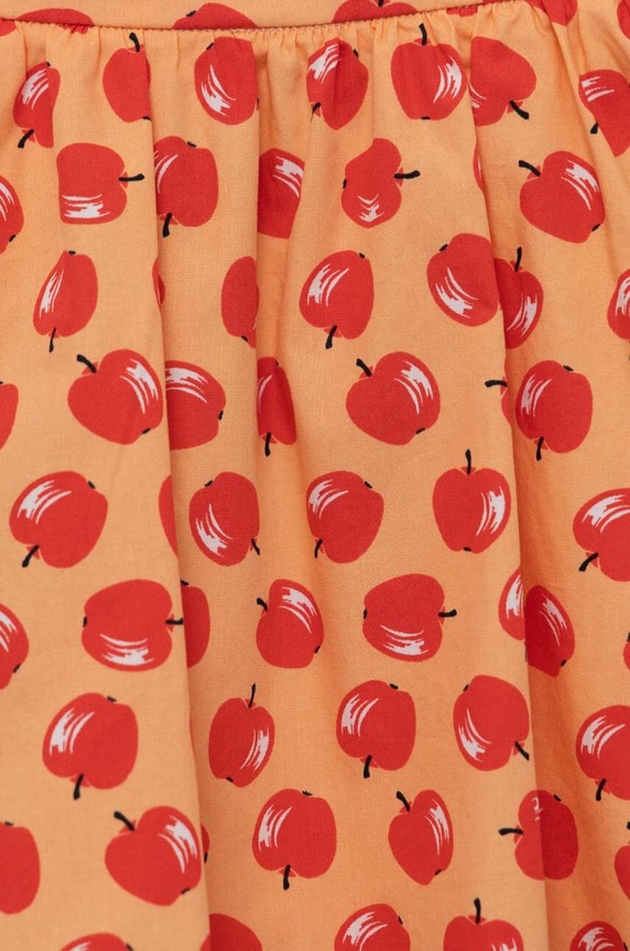 Κοριτσίστικα Παιδική βαμβακερή φούστα United Colors of Benetton 4INNG000C.P.SEASONAL πορτοκαλί