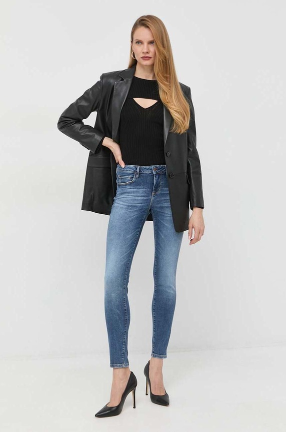 Guess jeansy ANNETTE W2YA99.D4Q02 niebieski SS26