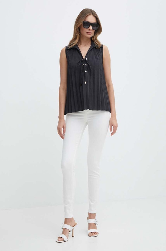 Karl Lagerfeld jeansy 230W1110 beżowy AW24