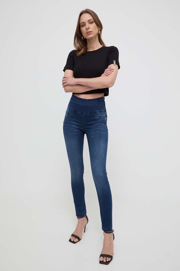 Patrizia Pepe jeansy granatowy CP0367.D1HIB