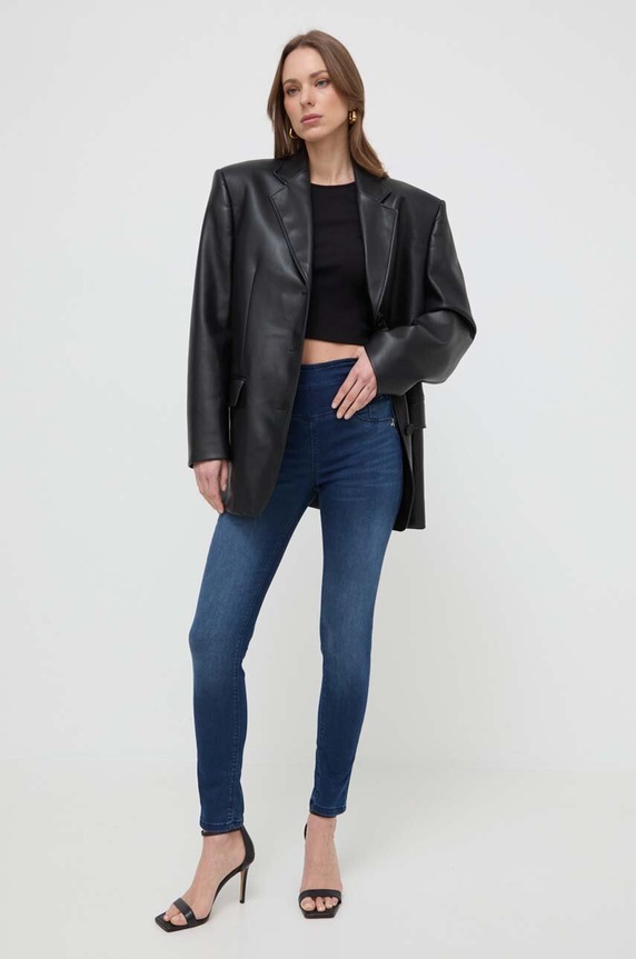 Patrizia Pepe jeansy CP0367.D1HIB granatowy SS25