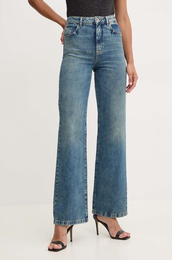 Patrizia Pepe jeansy Planet friendly niebieski 8P0487.D1WZB