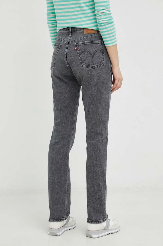 Oblačila Kavbojke Levi's 501 12501.0412 siva